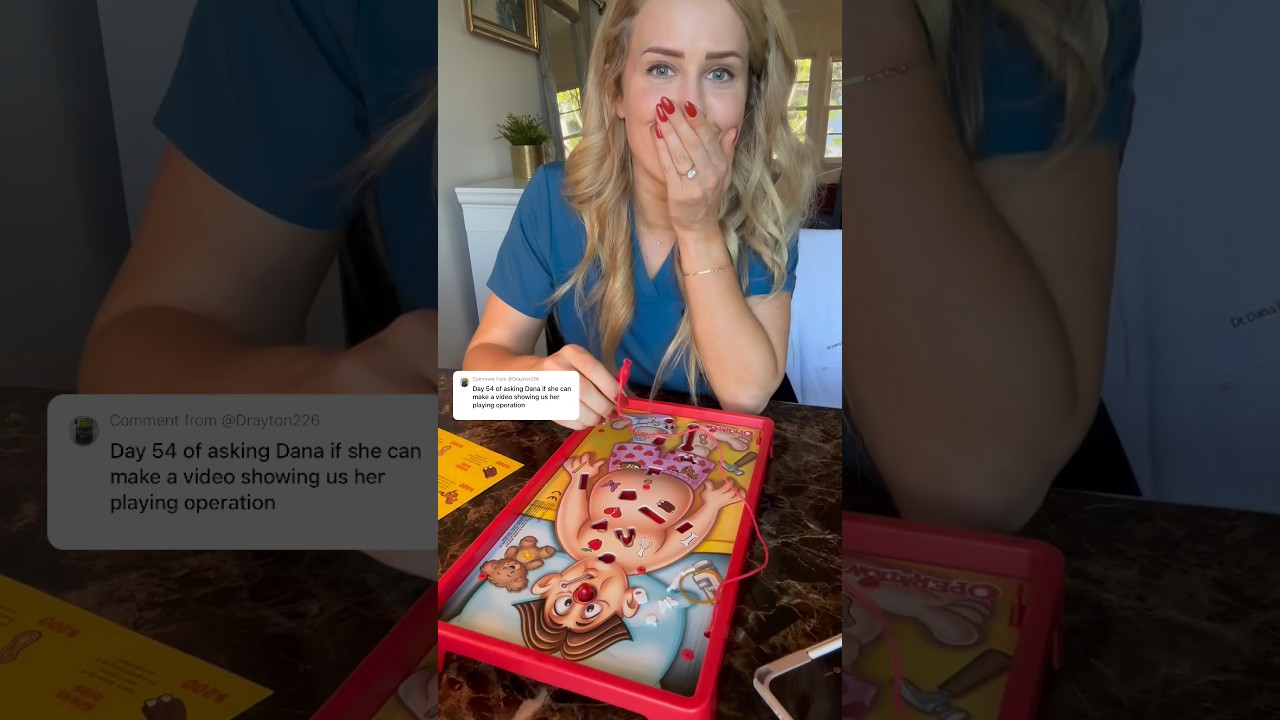 Surgeon plays operation!