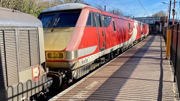 7Q76 - Class 91’s for scrap - 91118+91116+91121 - 20th Feb 2023