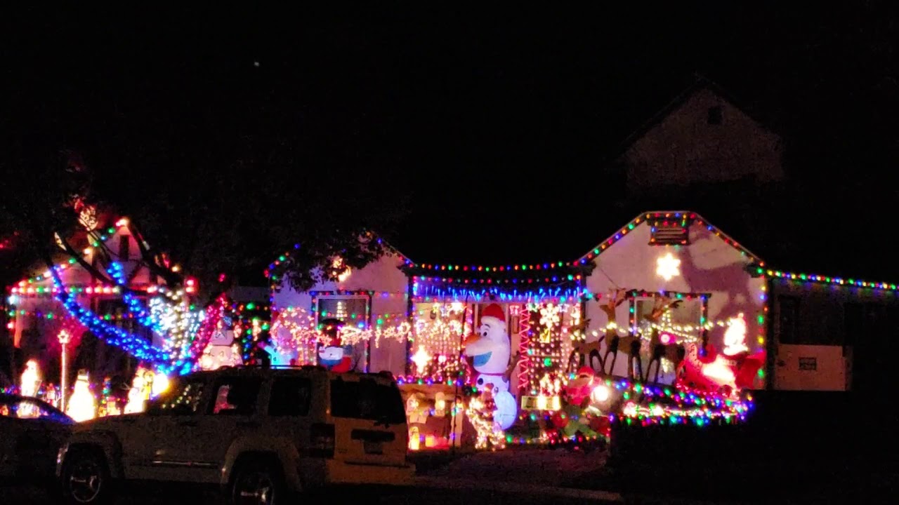 Christmas Tree Lane, Oxnard, CA YouTube