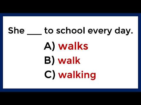 Mixed Grammar Quiz | If you Can Get 10 out of 40, Your Brain is Fantastic #239