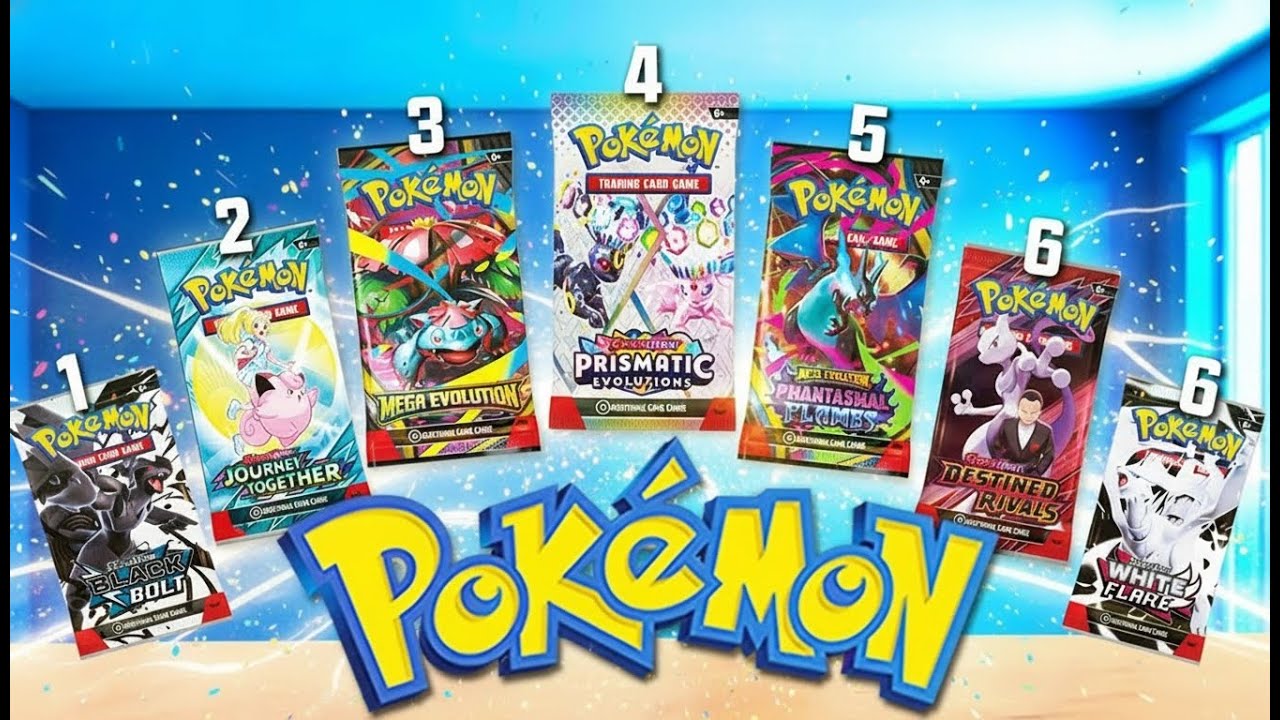 Opening Every 2025 Pokémon Set Ranked (OPENING) - YouTube