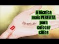 Aprenda uma NOVA TÉCNICA para colocar cílios - Você vai esquecer que são postiços!