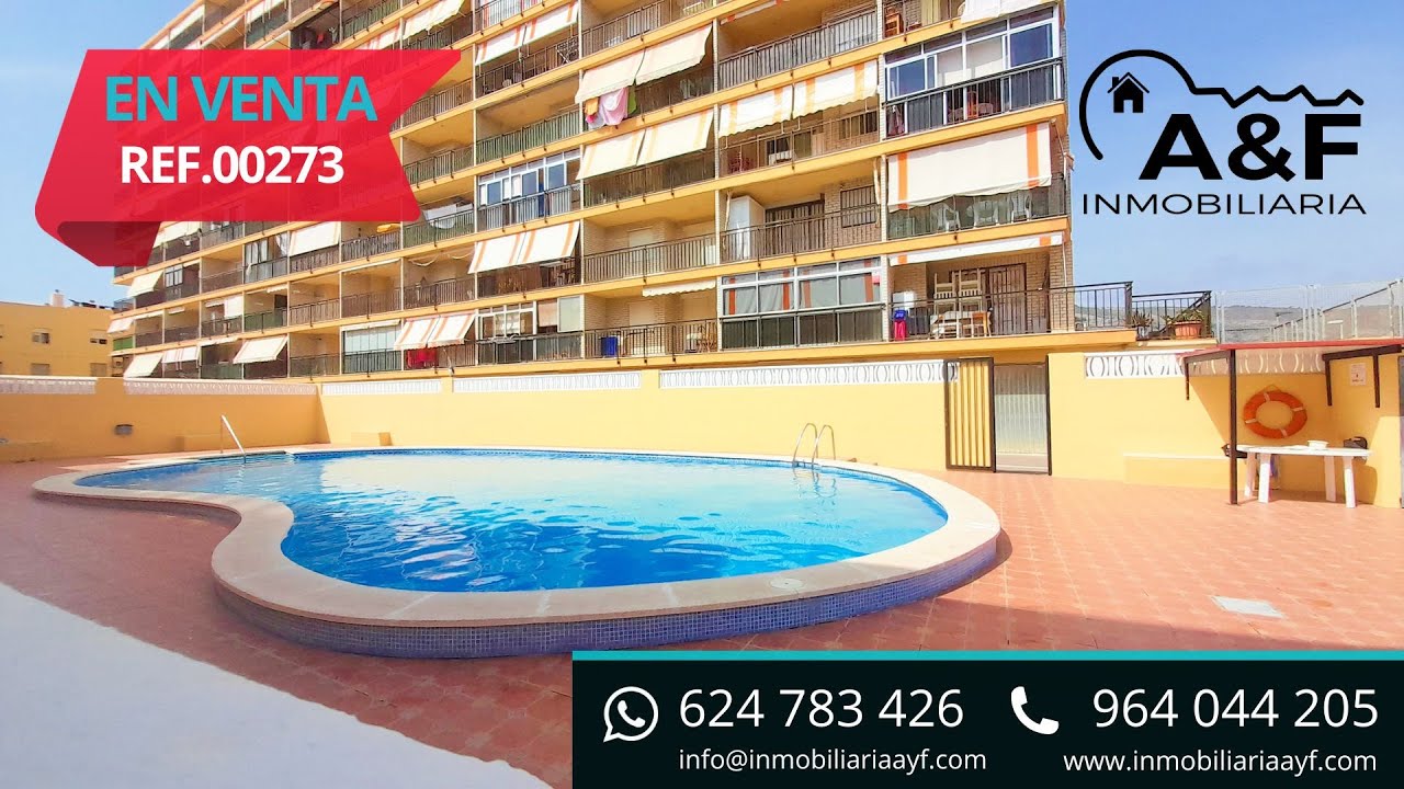 87.000€ AYF INMOBILIARIA OFRECE EN VENTA APARTAMENTO  EN EDIFICIO MISTRAL EN OROPESA DEL MAR