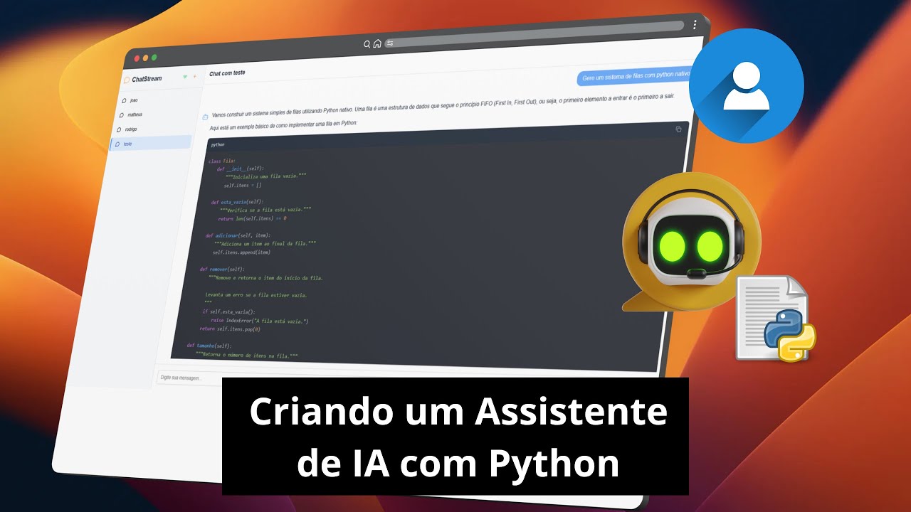 #05 Criando um Assistente de IA com Python: Gerando resposta com Agente ...