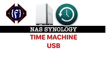 NAS Synology - Time Machine en un disco usb externo