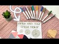 How to Write with Cricut Maker