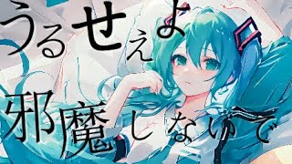 うるせぇよ邪魔しないで feat. 初音ミク / Shiiyato【ボカロオリジナル曲】