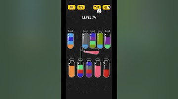 Soda Sort Puzzle Level 74 | Soda Sort Puzzle 74