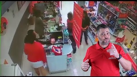 Security Guard Bluffs Robber And Gets Away With It