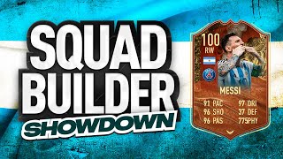 The GOAT  Lionel Messi SQUAD BUILDER SHOWDOWN Advent Calendar Day 20 - FIFA 23