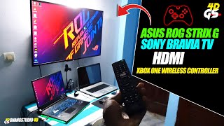 How to Connect Gaming Laptop to TV and Play Games: Asus Rog Strix G | Sony Bravia TV screenshot 4