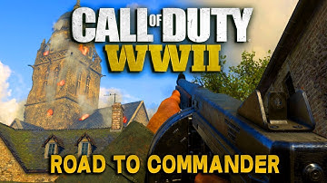 Call of Duty WW2 Road to Commander Part 1 ( Twitch Stream )