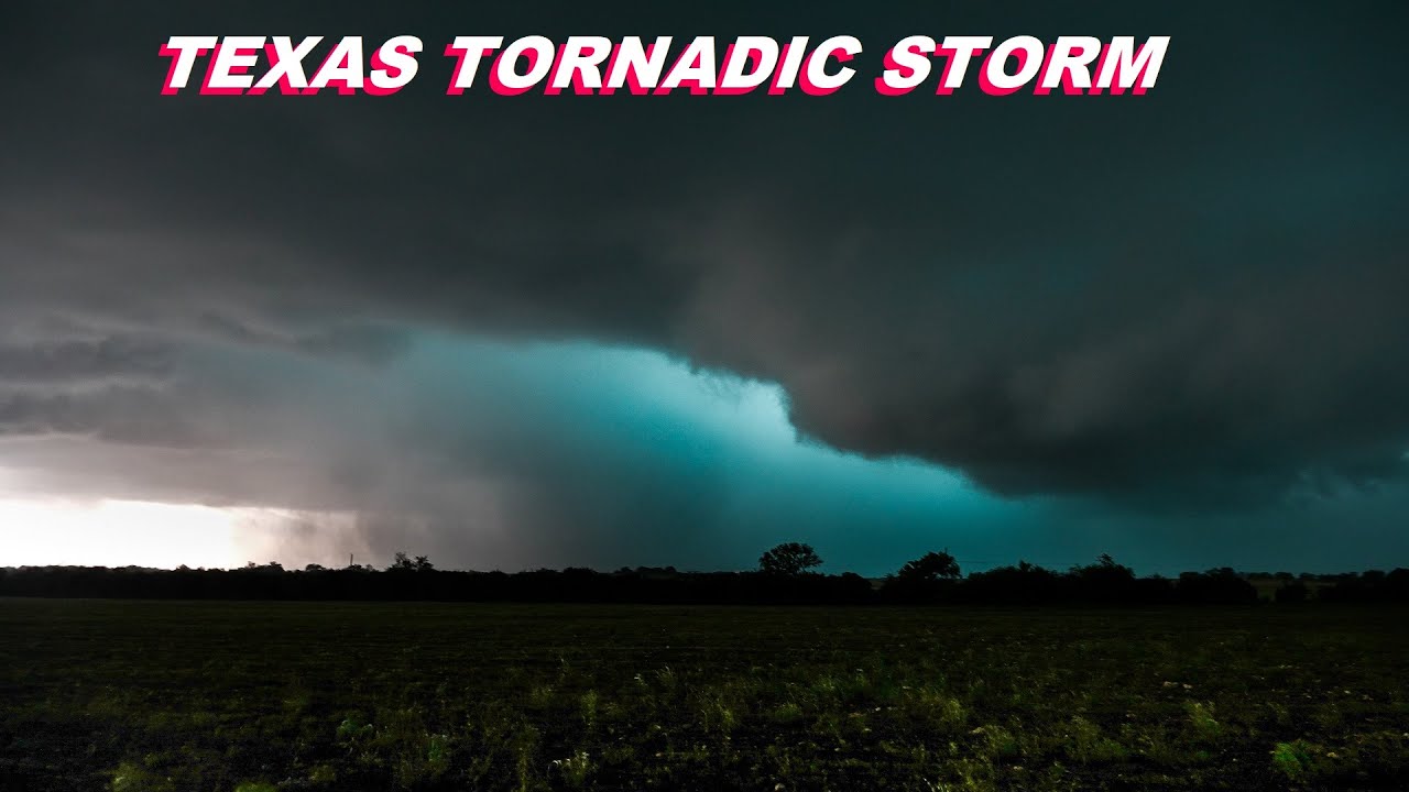 Texas Tornadic Storm and Heavy Hail April 28, 2023 - YouTube