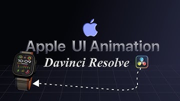 How To Edit Apple UI Animation | Davinci Resolve Tutorial.