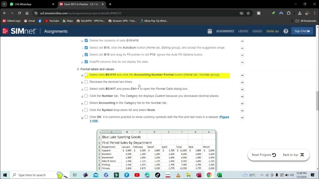 Excel 2019 In Practice - Ch 4 Independent Project 4-4 Excel 2021 In Practice - Ch 1 Independent Project 1-4 | Independent