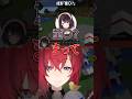 どもっただけで戌亥に童〇呼ばわりされるアンジュ【さんばか】#shorts