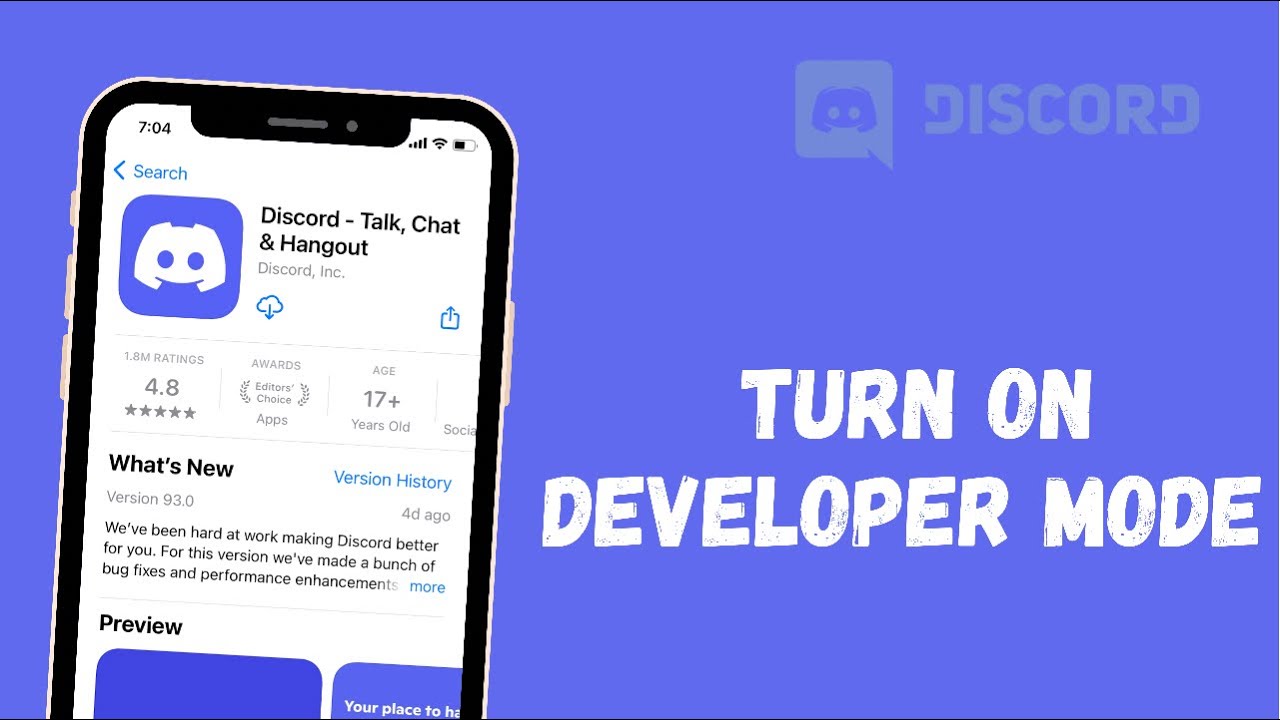 How to Turn on Developer Mode on Discord Mobile 2021