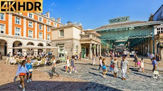 Beautiful Covent Garden Walking Tour London | 2022 Walk [4K HD]