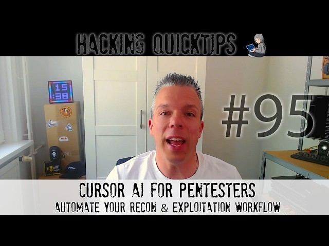 Hacking QuickTip 95 - Cursor AI for Pentesters: Automate your Recon & Exploitation Workflow