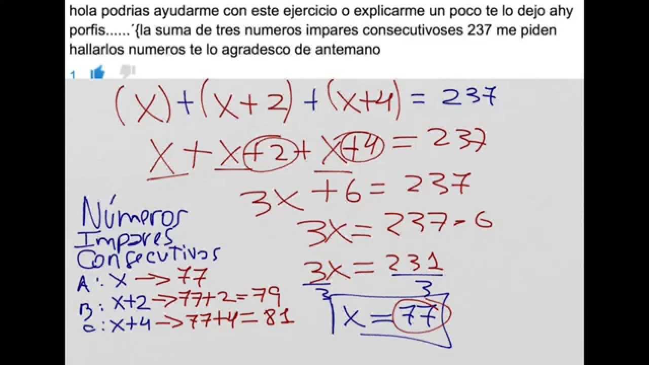 Numero Impar Multiplicado Por Numero Impar Număr Blog 8099