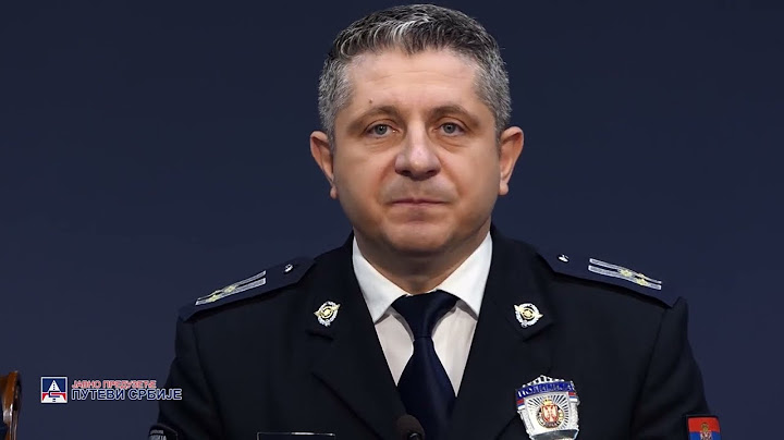 14.12.2023.  Izjava Slaviša Lakićević, MUP Srbije, KAMPANjA „ZA ZIMU SE SPREMI I NA VREME OPREMI“