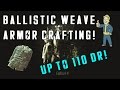 Fallout 4: POWERFUL Under Armor: Ballistic Weave Crafting - Here Is How You Get It!