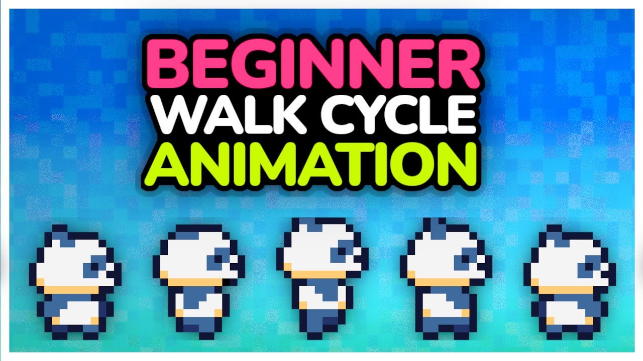 Walk Cycle Pixel Art