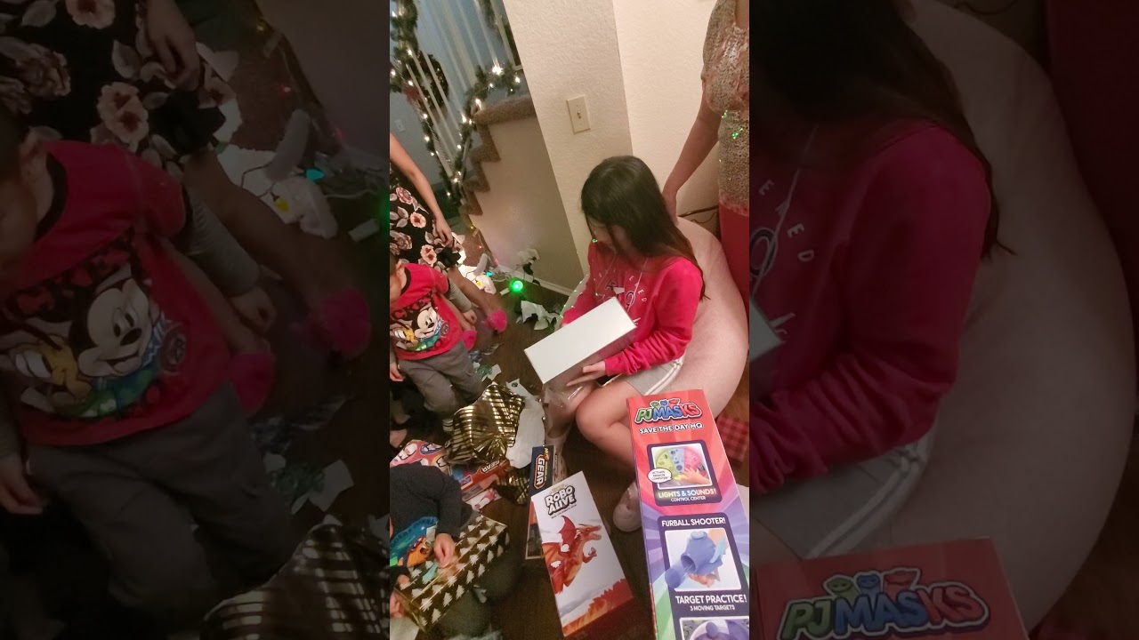 Opening Christmas Gifts 2019