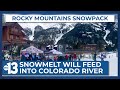 Colorado snowpack above average, snowmelt heading to Lake Mead and Lake Powell