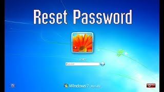 Reset Password Windows 7 โดยไม่ต้องใช้แผ่น