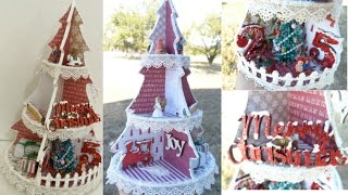 Products used in this project 3D Christmas tree :http://www.sacrafters.com/product/wood-christmas-tree-no-2/ Chipboard fence:http://