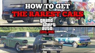 How To Get The Actual Rarest Cars In Gta Online