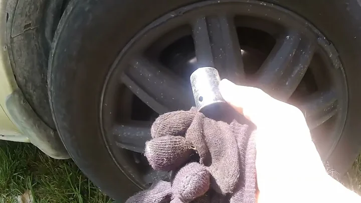 CAR LUG NUTS TOO TIGHT, 3 ways to loosen by hand.
