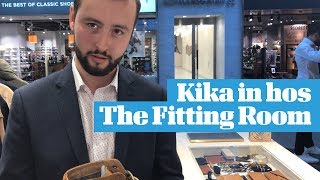 Kika in hos The Fitting Room