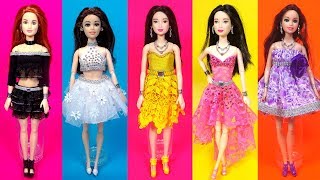 In this video, i have shown 5 easy diy barbie dresses. hope you will
like new doll dressmaking video tutorial. kindly like, share and
subs...
