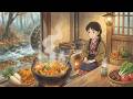 Pumpkin Stew by the Old Watermill 🍂 | Ghibli Style Rainy Cooking ASMR