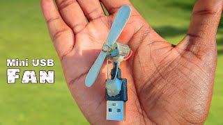How to Make Mobile USB Fan at Home । घर पर बनाओ USB मोबइल Fan । l Star science |