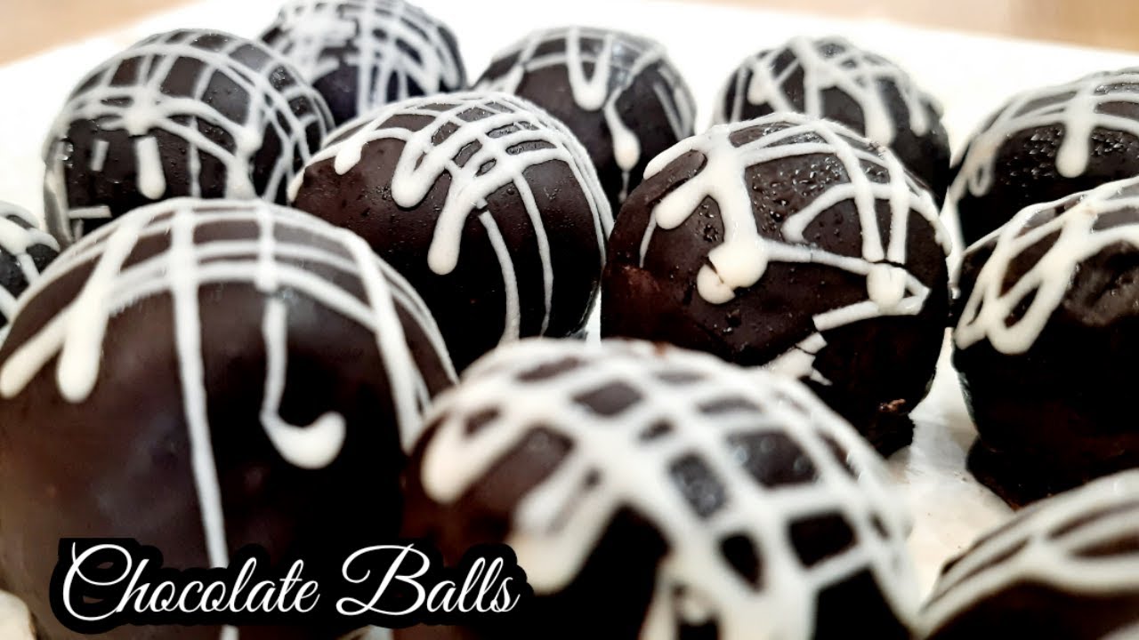 Chocolate Balls Recipe Without Condenced Milk Chocolate Balls Recipe