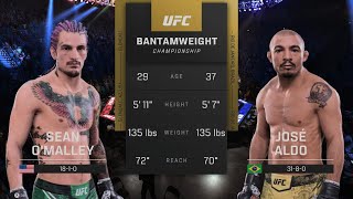 Sean O'Malley VS José Aldo | EA UFC 5