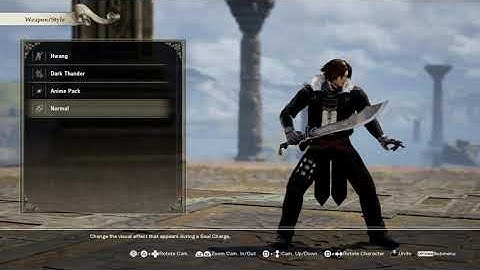 How to make SQUALL from FINAL FANTASY 8 in Soul Calibur VI