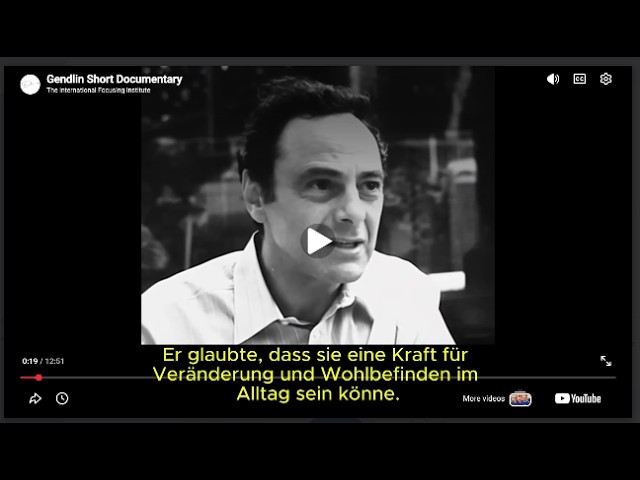 Eugene Gendlin Short Documentary