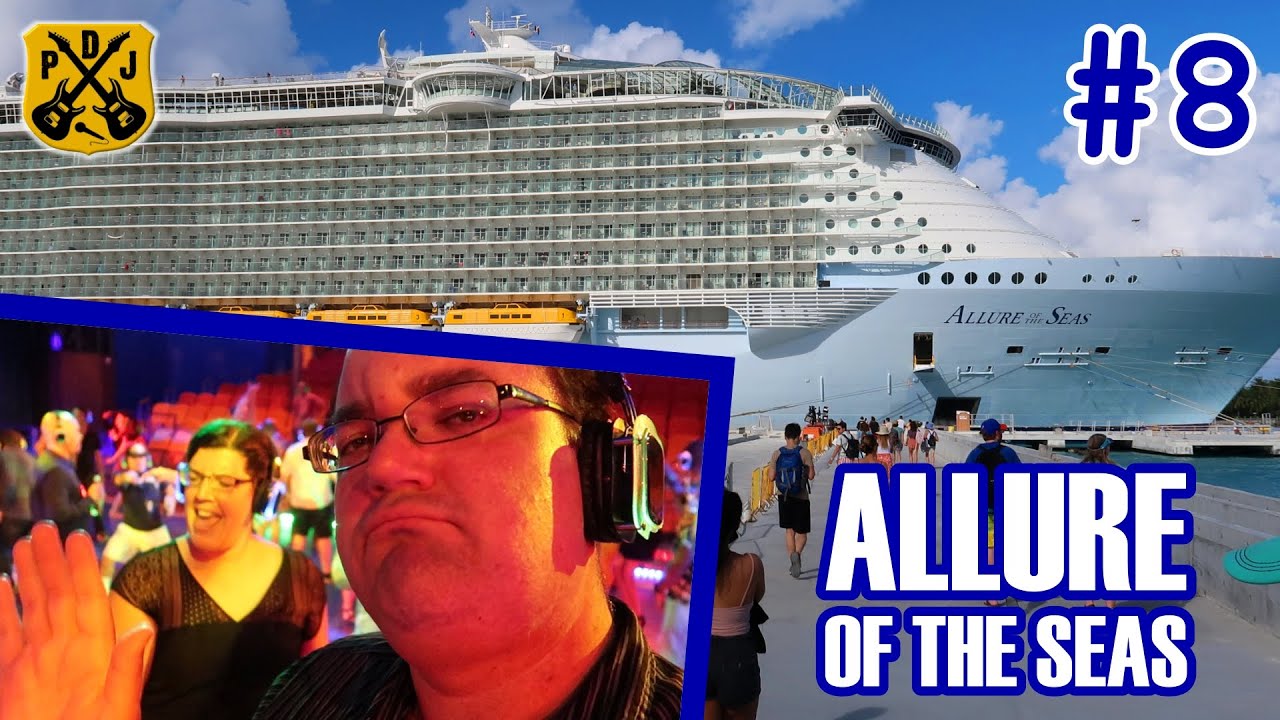 Allure Of The Seas Pt.8 - Two Sea Days, Mamma Mia!, Silent Disco, Sabor Lunch, Debark - ParoDeeJay