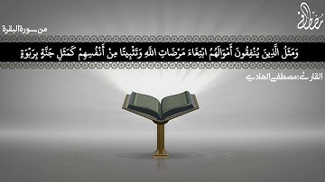 تلاوة جديدة من سورة البقرة | آيات الإنفاق | القارئ مصطفى الهادي