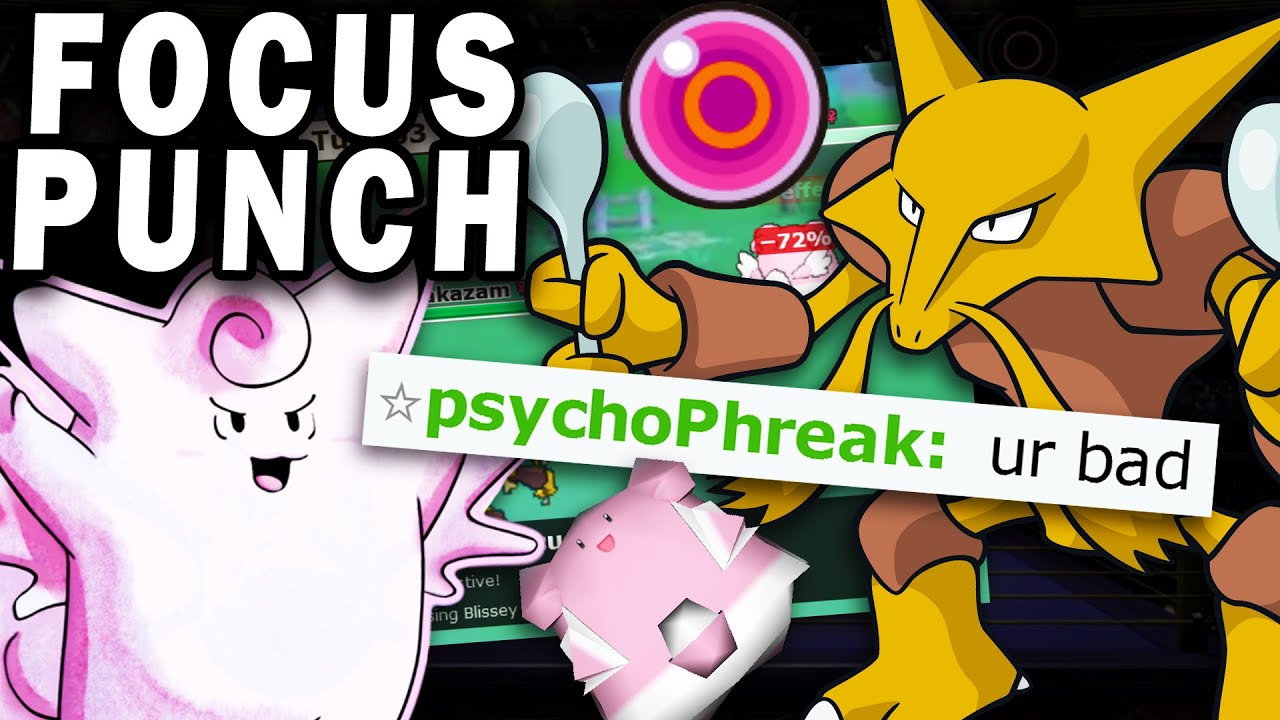 FOCUS PUNCH ALAKAZAM IS THE NEW OU WAVE YouTube