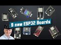 #366 9 New ESP32 Boards: Comparison and Tests