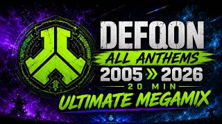 Defqon One ⚔️ 2005 - 2026 ⭐20 MIN Anthems Megamix #hardstyle #qdance