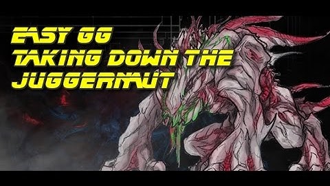 Warframe: Destroying the Juggernaut Easily