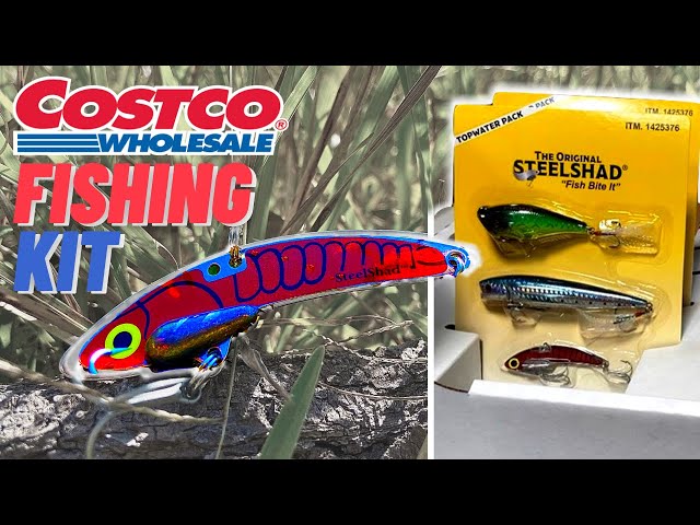 WHAT??? Costco Has Fishing Kits! | STEELSHAD Lipless Crankbait - YouTube WHAT??? Costco Has Fishing Kits! | STEELSHAD Lipless Crankbait - YouTube