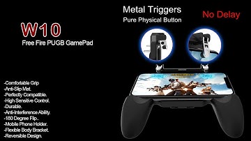 W10 Mobile Game Controller Fortnited Free Fire PUGB Gaming Pad