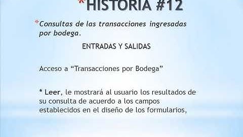 Video defensa Proyecto Control de Inventario de Analisis de Sistemas 2